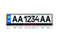 License Plate Frame for 911 Carrera (Europe type)
