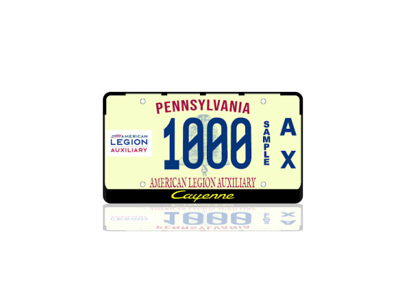 License Plate Frame for Cayenne (USA type)