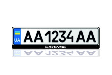 License Plate Frame for Cayenne (Europe type)