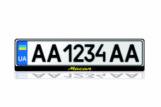 License Plate Frame for Macan (Europe type)