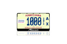 License Plate Frame for Macan (USA type)