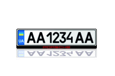 License Plate Frame for Porsche (Europe type)