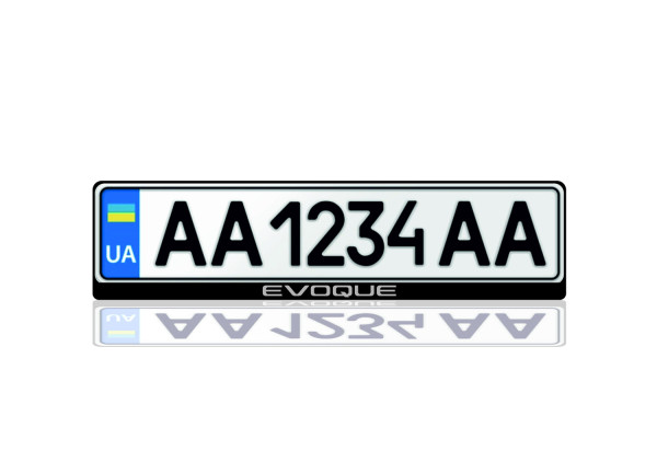 License Plate Frame for Evoque (Europe type) License Plate Frame for Evoque (Europe type)