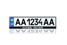 License Plate Frame for Range Rover (Europe type)