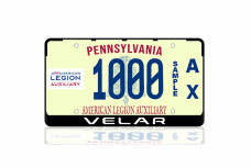 License Plate Frame for Velar (USA type)