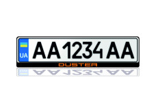 License Plate Frame for Renault Duster I 2010-2018 (Europe type)