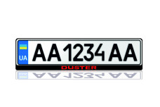 License Plate Frame for Renault Duster II 2018-2024 (Europe type)