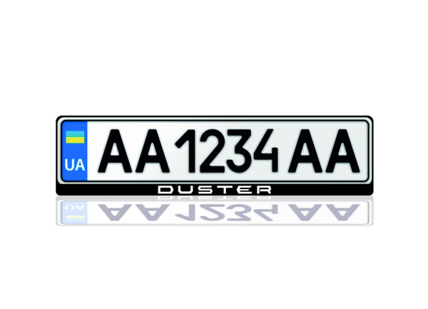 License Plate Frame for Renault Duster III 2024+ (Europe type)