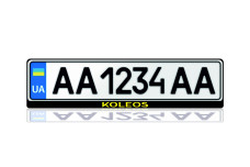 License Plate Frame for Renault Koleos I 2008-2016 (Europe type)