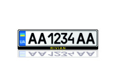 License Plate Frame for Rivian (Europe type)