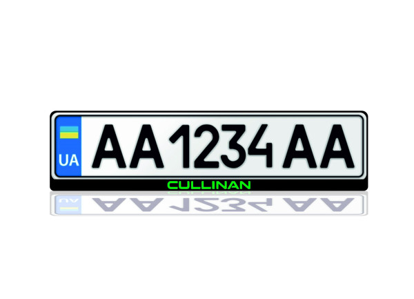 License Plate Frame for Rolls-Royce Cullinan (Europe type) License Plate Frame for Rolls-Royce Cullinan (Europe type)