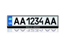 License Plate Frame for Rolls-Royce (Europe type)