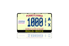 License Plate Frame for Rolls-Royce (USA type)