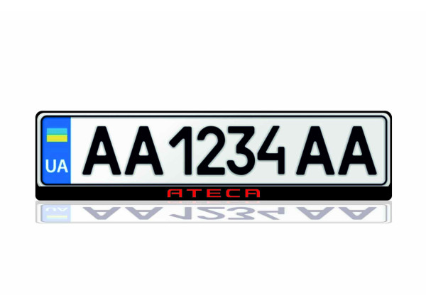 License Plate Frame for Seat Ateca 2016+ (Europe type)
