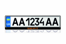 License Plate Frame for Seat (Europe type)