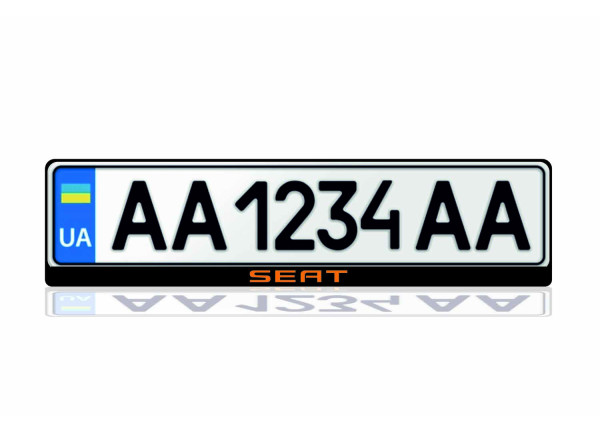 License Plate Frame for Seat (Europe type)