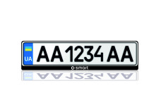 License Plate Frame for Smart (Europe type)