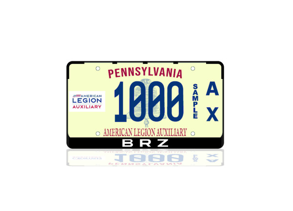 License Plate Frame for BRZ (USA type) License Plate Frame for BRZ (USA type)