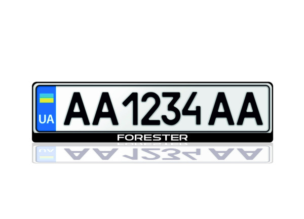License Plate Frame for Subaru Forester (Europe type) License Plate Frame for Subaru Forester (Europe type)