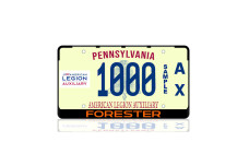 License Plate Frame for Subaru Forester (USA type)