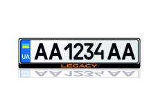 License Plate Frame for Subaru Legacy (Europe type)