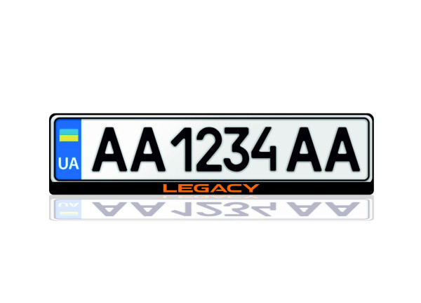 License Plate Frame for Subaru Legacy (Europe type)