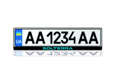 License Plate Frame for Subaru Solterra 2022+ (Europe type)