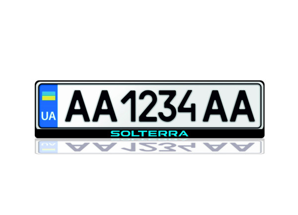 License Plate Frame for Subaru Solterra 2022+ (Europe type)