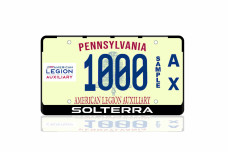 License Plate Frame for Subaru Solterra 2022+ (USA type)