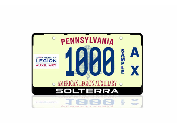 License Plate Frame for Subaru Solterra 2022+ (USA type)