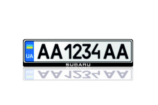 License Plate Frame for Subaru (Europe type)