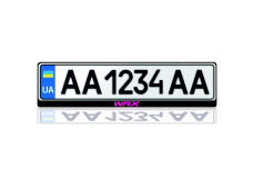 License Plate Frame for WRX (Europe type)
