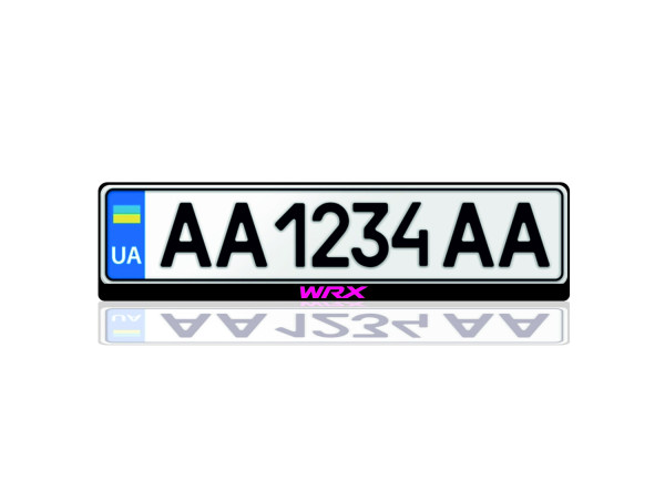 License Plate Frame for WRX (Europe type) License Plate Frame for WRX (Europe type)