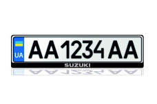 License Plate Frame Suzuki (Europe type)