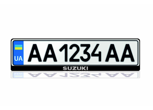 License Plate Frame Suzuki (Europe type)
