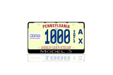License Plate Frame for Tesla Model 3 2017+ (USA type)
