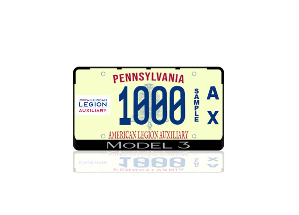 License Plate Frame for Tesla Model 3 2017+ (USA type) License Plate Frame for Tesla Model 3 2017+ (USA type)