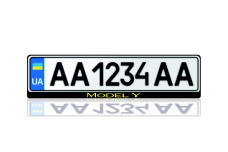 License Plate Frame for Tesla Model Y 2020+ (Europe type)