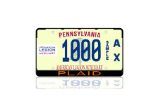 License Plate Frame for Plaid (USA type)