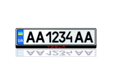 License Plate Frame for Tesla (Europe type)