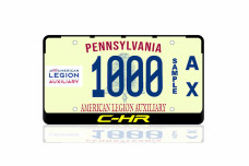 License Plate Frame for Toyota C-HR (USA type)