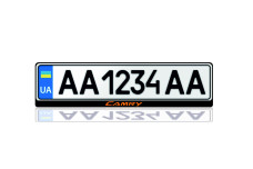 License Plate Frame for Toyota Camry V40-V50 (Europe type)