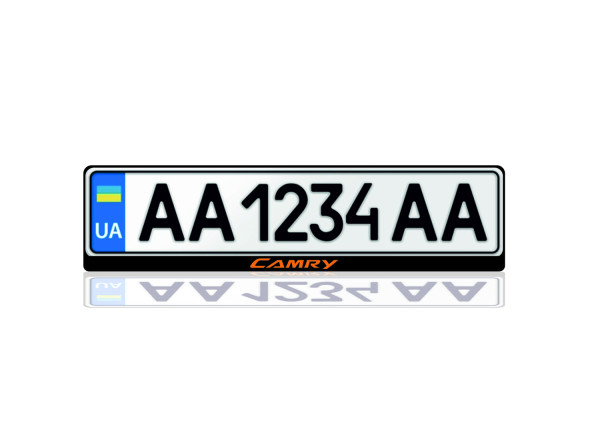 License Plate Frame for Toyota Camry V40-V50 (Europe type)