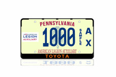 License Plate Frame for Toyota (USA type)