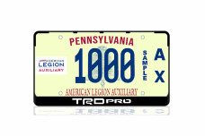 License Plate Frame for TRDpro (USA type)