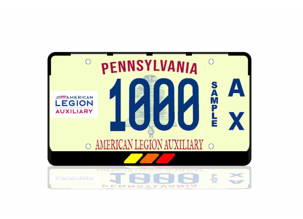 License Plate Frame Toyota Tricolor (USA type)