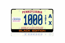 License Plate Frame for Black Edition (USA type)
