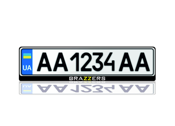 License Plate Frame Brazzers (Europe type) License Plate Frame Brazzers (Europe type)