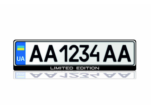 License Plate Frame for Limited Edition (Europe type)
