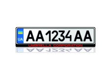 License Plate Frame Umbrella Corporation (Europe type)